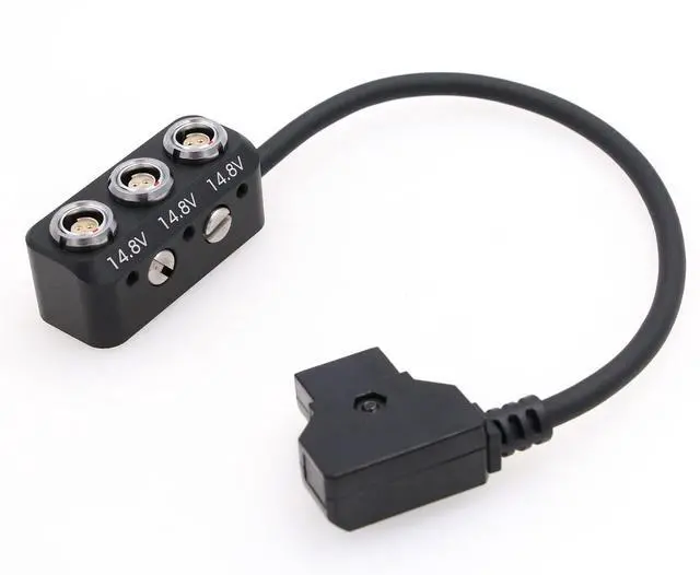 Alt view image 2 of 5 - ZBLZGP D-tap to Fischer 3 pin RS Port Power Distribution Box for ARRI Alexa Mini