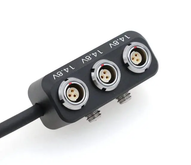 Alt view image 5 of 5 - ZBLZGP D-tap to Fischer 3 pin RS Port Power Distribution Box for ARRI Alexa Mini