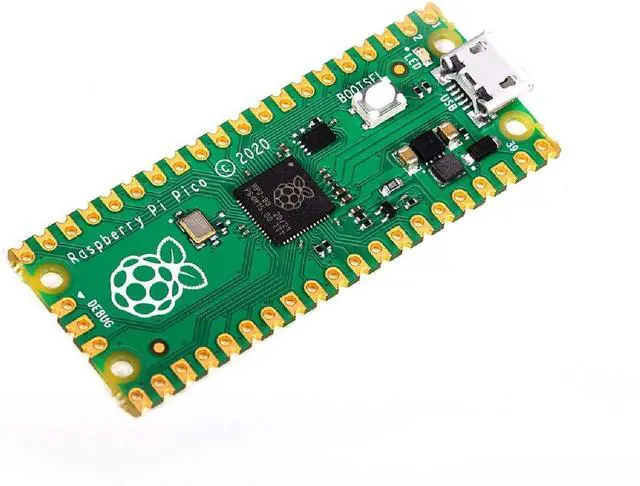 Alt view image 2 of 5 - sb components Raspberry Pi Pico Board with Pico RTC HAT Raspberry Pi Real-Time Clock Expansion Module for Raspberry Pi Pico, Raspberry Pi Pico Kit
