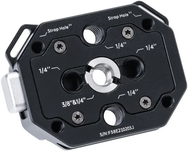 Alt view image 2 of 5 - FALCAM F38 Quick Release Tripod Mount V3, Multi-Functional Base for Camera Strap and Tripod(Base Only)-F38B4406