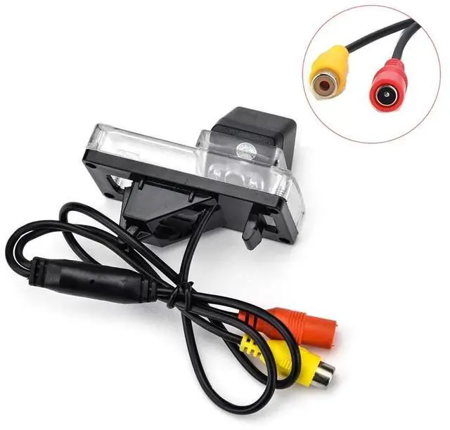 Alt view image 2 of 5 - Vlicevrn HD Fisheye Vehicle Car Rear View Camera Night Vision Backup Parking Camera for Toyota REIZ 4D MK1 / Mark X 4D MK1 / Prius/Land Cruiser LC100 LC120 LC200/Prado (Golden Fisheye Fixed)