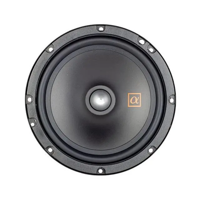 Alt view image 4 of 5 - Alphasonik 1 Pair of NS650C Neuron Series 6.5" (360 Watts Max for The Pair) 180 Watts Max Per Component 2-Way Component Speaker Set with 1" Silk Dome Tweeter External Crossover Grilles Included