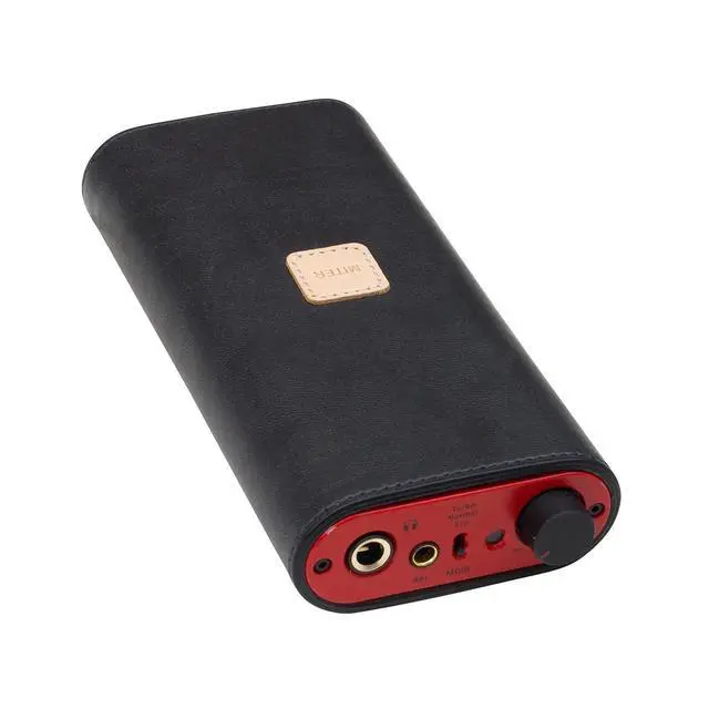 Alt view image 3 of 5 - MITER Case for iFi Micro iDSD Diablo/Diablo X, Handmade MITER Artificial PU Leather CASE Cover, Black
