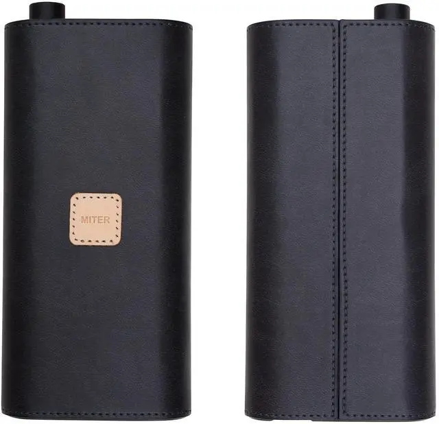 Main image of MITER Case for iFi Micro iDSD Diablo/Diablo X, Handmade MITER Artificial PU Leather CASE Cover, Black