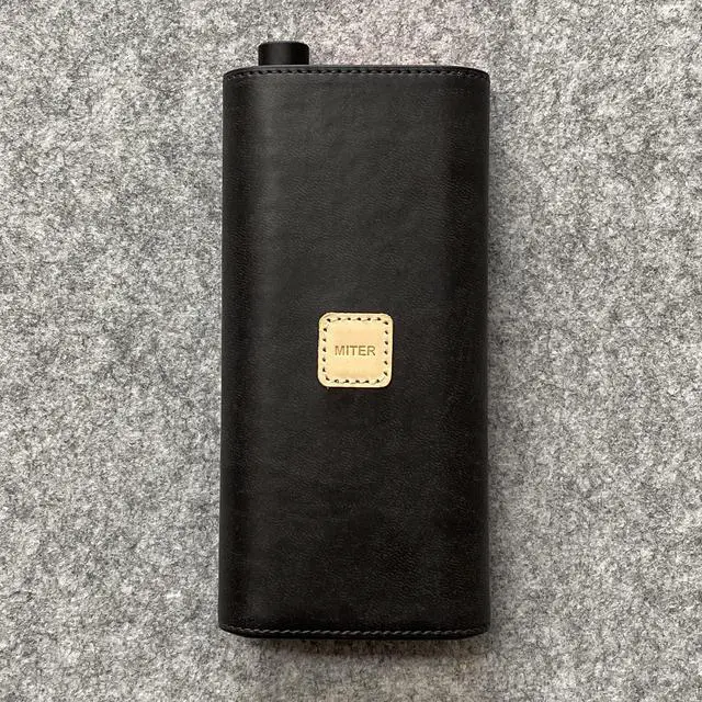 Alt view image 5 of 5 - MITER Case for iFi Micro iDSD Diablo/Diablo X, Handmade MITER Artificial PU Leather CASE Cover, Black