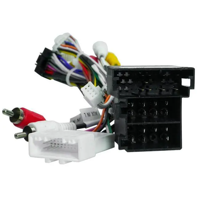 Alt view image 3 of 5 - 16pin Car Stereo Radio Power Wiring Harness Cable Adapter Fit for Hyundai IX35 Tucson 2 Azera Kia Sportage Sorento w/ 24p Supports Factory Reverse Camera and Amplifier