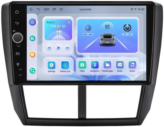 Main image of Joying Car Radio for Subaru Forester 2008-2012 & Impreza WRX 2007-2011, 9 Inch IPS Touchscreen Car Stereo 8GB+128GB with Wireless Carplay & Android Auto, GPS Navigation, Bluetooth 5.0(JY-ST001N