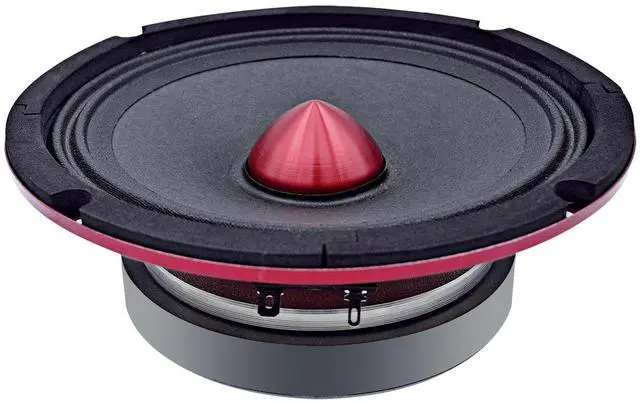 Main image of Audiopipe 6 Low Mid Frequency Loudspeaker (APMB-628PR), Powerful 200W Speaker with 1.5 Kapton Voice Coil, 4 Ohm Impedance, Crisp Midrange and Durable Steel Basket Design, Sold Individually