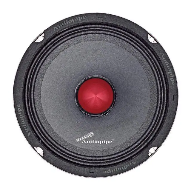Alt view image 2 of 3 - Audiopipe 6 Low Mid Frequency Loudspeaker (APMB-628PR), Powerful 200W Speaker with 1.5 Kapton Voice Coil, 4 Ohm Impedance, Crisp Midrange and Durable Steel Basket Design, Sold Individually