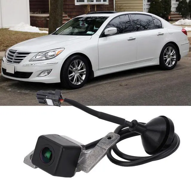 Alt view image 4 of 5 - Rear View Backup Camera for Genesis 2009-2014, High Resolution Parking Assist Camera, Anti Fog Reverse Camera, Wide Viewing Angle