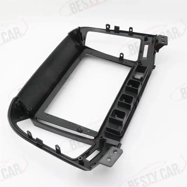 Alt view image 5 of 5 - Fits for Hyundai Santa Fe IX45 LHD 2006-2012 Car Radio Stereo Fascia Frame Double DIN 9 inch Dash Installation Mounting Kit