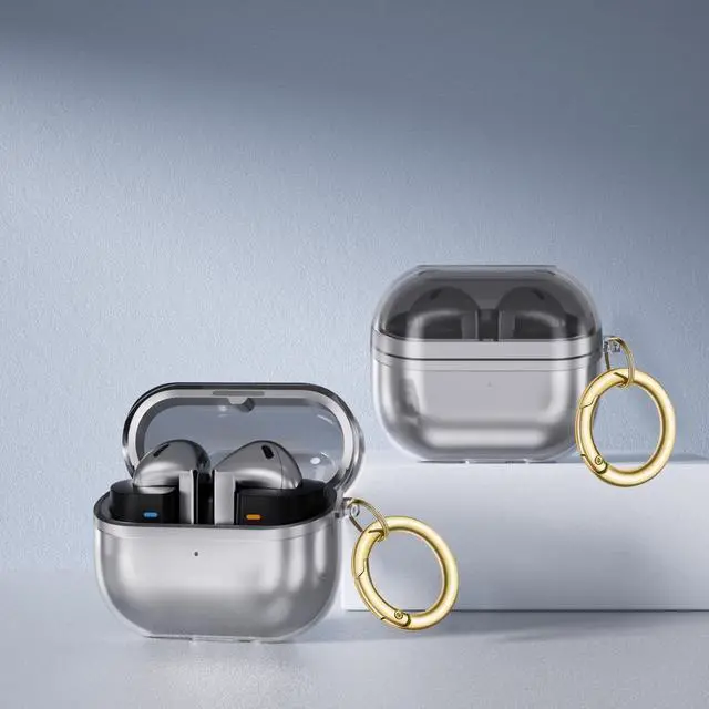 Alt view image 5 of 5 - Sahara - Venture Series Transparent Case for Galaxy Buds3, Buds3 Pro and Buds3 FE, Clear, (HP00162)