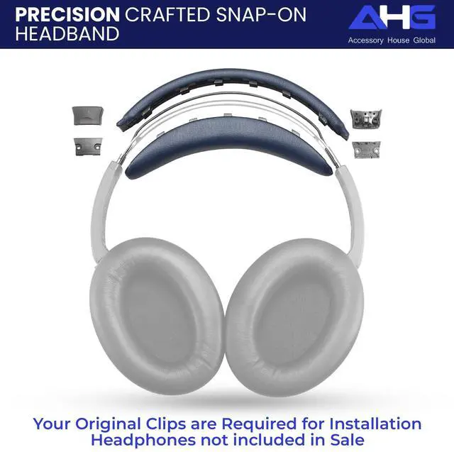 Alt view image 5 of 5 - AHG QC35 earpads / QC35 ii Headband pad Cushion kit. Compatible w/Bose QuietComfort 35 ii / QC35 Headphones (MNB). Premium Headband Design ^^ Seamless DIY Assembly ^^ Superior Comfort and Durabilit