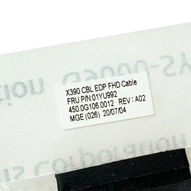 Alt view image 4 of 4 - Gintai LCD EDP FHD Touch Screen Video Display Flex Cable Wire line Replacement for Lenovo ThinkPad X390 Yoga 20NN 20NQ 01YU991 01YU992 450.0G106.0002 450.0G106.0012 450.0G106.0001 450.0G106.0011