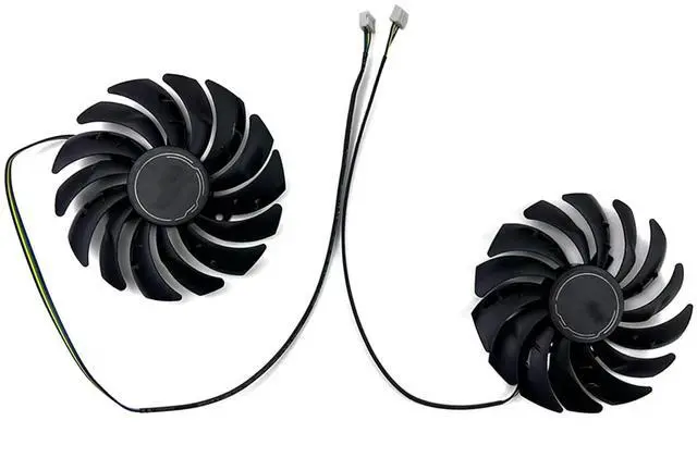 Main image of GPU Cooling Replacement Fan for MSI RTX 3070 3060 3060TI 3050 Ventus 2X / OC / V1 for RX 6600 6600XT 6650XT 6700XT 6750XT MECH 2X / OC Series 4 Pin 95mm PLD10010S12HH (fan3)