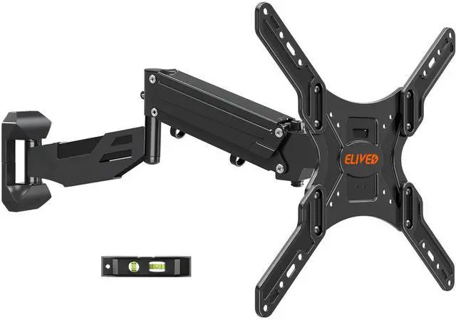 Main image of ELIVED Height Adjustable TV Mount for Most 26-55 Inch tvs, Holds 11-66 lbs, Spring Arm Full Motion Swivel Tilt Articulating TV Wall Mount Bracket, Max VESA 400x400mm