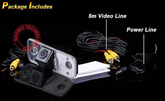 Alt view image 3 of 5 - HD Backup Camera,170 Degree Wide View Angle License Plate Rear View Camera for Hyundai Azera/Santa FE IX45/ Grandeur/ix25