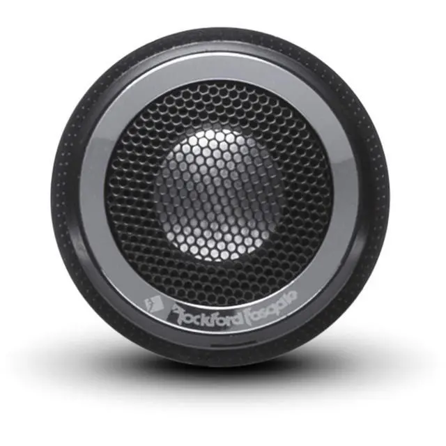 Alt view image 2 of 5 - Rockford Fosgate T2T-S Power 1" Aluminum Dome Tweeter Kit with Dedicated Crossovers Black (Pair)