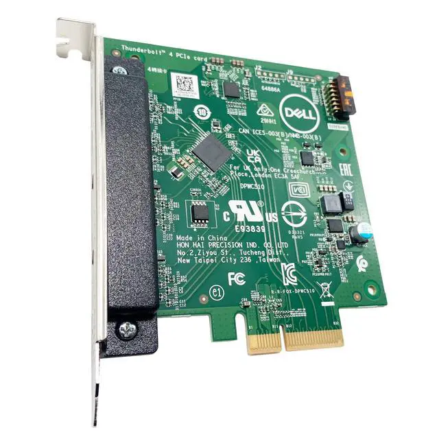 Alt view image 3 of 5 - BestParts New Thunderbolt 4 Expansion Card Kit Compatible with Dell Precision T7960 T5860 T7865 T7875 T3680 T3660 Workstation