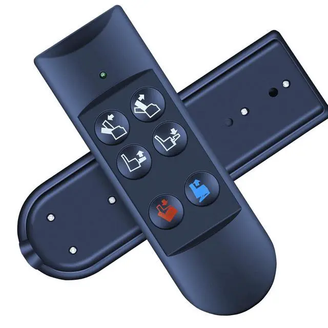 Alt view image 3 of 5 - RYQIF Replacement Remote Control Compatible for Golden Tech Lift Chair Infinite Position Hand Control PR-502 ZK756HCL