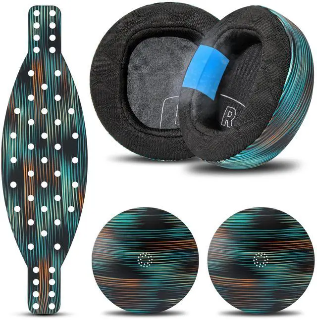 Main image of WC Mod Kit Maxwell 2 Cooling Gel Earpads + Extra Wide Silicone Headband + Magnetic Speaker Plates Compatible with Audeze Maxwell 2 by Wicked Cushions ^^ The Simulation