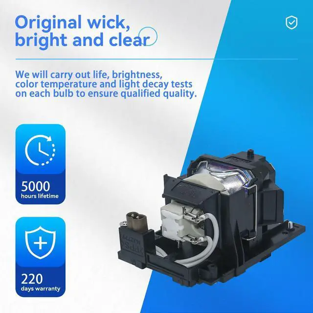 Alt view image 2 of 5 - ZMSTLAMP DT01171 Original(OEM) for Hitachi CP-WX4021N CP-X4021N CP-X5021N CP-X4022WN CP-WX4022WN CP-X5022WN CP-X5022N Projector Replacement Lamp Bulb