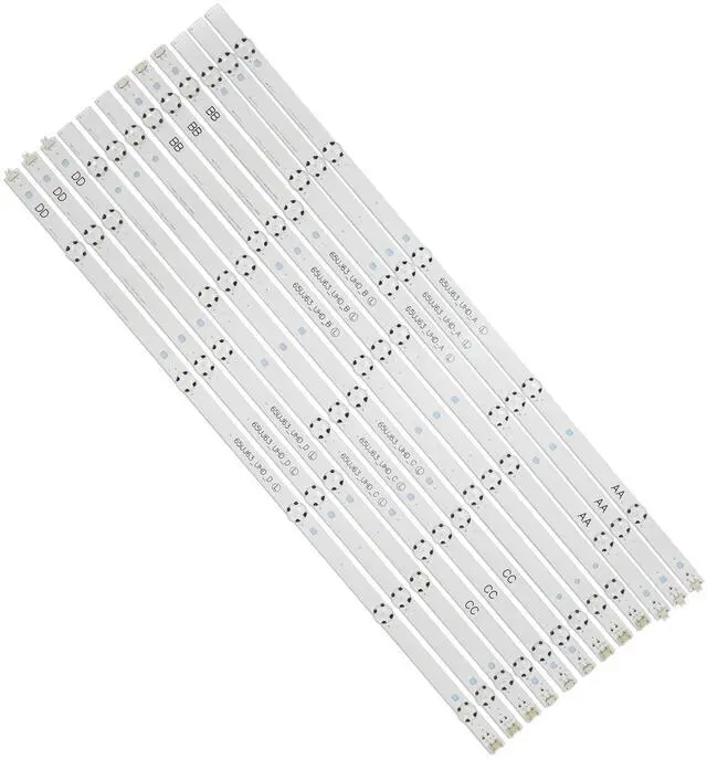 Main image of GuuYebe 65UJ6300-UA 65UJ63 EAV63673007 EAV63673006 65UJ63_UHD_A 65UJ630V 65UJ6320 65UJ634V 65UJ5500 LED Backlight Strips for 65 inch TVs