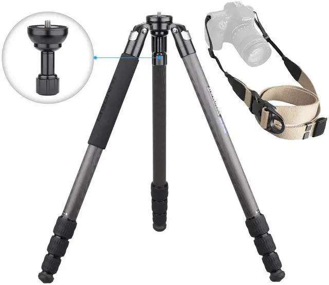 Main image of INNOREL ST324CT/ST324CF Carbon Fiber Tripod - Max Height 160cm, Max Load 30kg, 32mm Tube Dia - Professional Birdwatching, Heavy Duty Camera Stand (Rotate Lock)