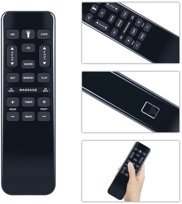 Alt view image 4 of 5 - PZL Replacement Remote Control for iDealBed 4i Custom, for iEscape Adjustable Bed Base