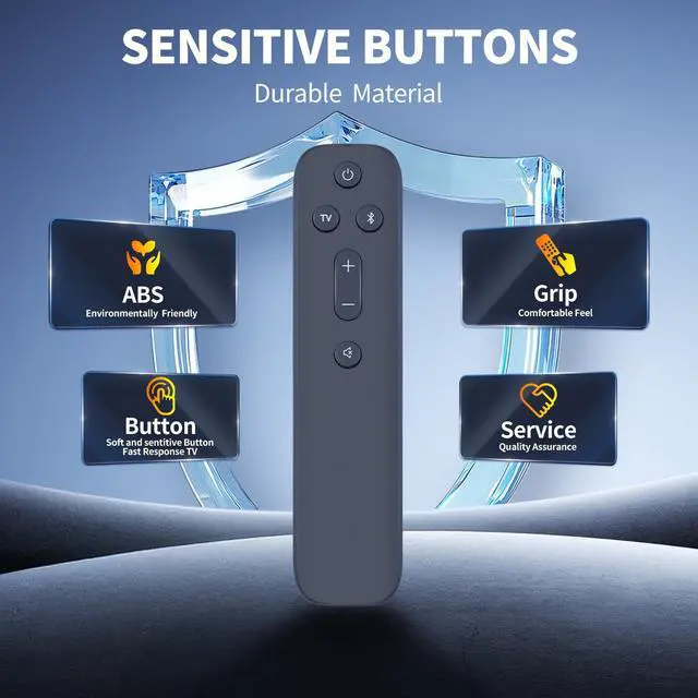 Alt view image 5 of 5 - FQOUG Replacement Remote Control for JBL Bar 2.0 Soundbar 80 Watts Bar Studio 2.0 Channel Sound Bar, Models JBLBAR20AIOBLKAM