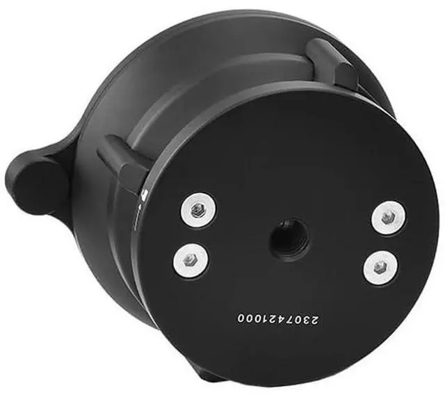 Alt view image 3 of 5 - Sunwayfoto Black LB-75 75mm Low Profile Leveling Base for Tripod w Butterfly Lock Collar +/-15 Tilt
