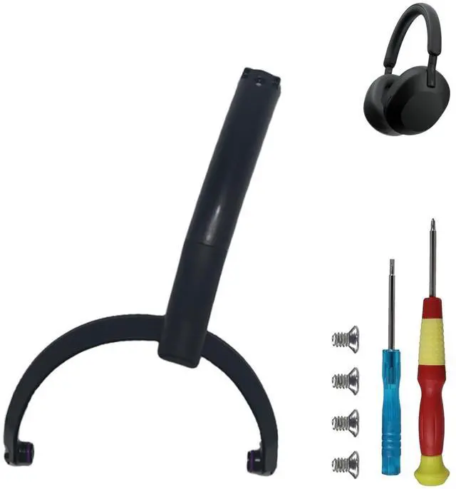 Main image of WH-1000XM5 Swivel Hinge Replacement Headband Hanger Bracket Parts Accessories Repair Kit for Sony WH-1000XM5 Headphone (Black-Right)