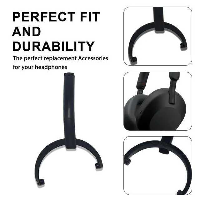 Alt view image 3 of 5 - WH-1000XM5 Swivel Hinge Replacement Headband Hanger Bracket Parts Accessories Repair Kit for Sony WH-1000XM5 Headphone (Black-Right)