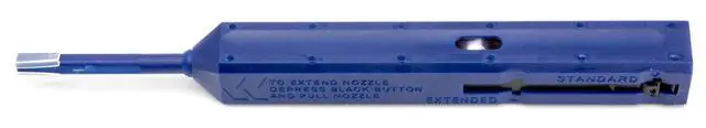 Alt view image 2 of 3 - Camplex Cmx-Tl-1401 Cleaner for Fiber Optic Connectors 1.25Mm Lc UPC/APC- Blue