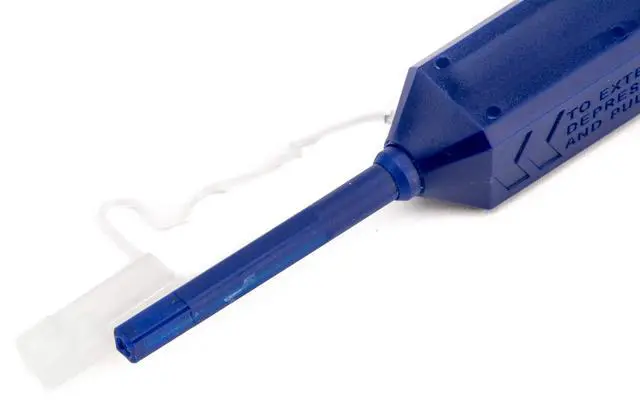 Alt view image 3 of 3 - Camplex Cmx-Tl-1401 Cleaner for Fiber Optic Connectors 1.25Mm Lc UPC/APC- Blue