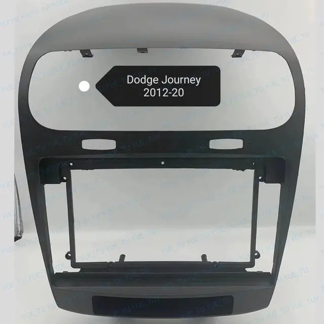 Alt view image 2 of 5 - 9Inch 2Din Installation Dash Kit Fits for Dodge Journey Fait Freemont 2012-2020 Aftermarket Android Car Radio Stereo Mounting Fascia Panel