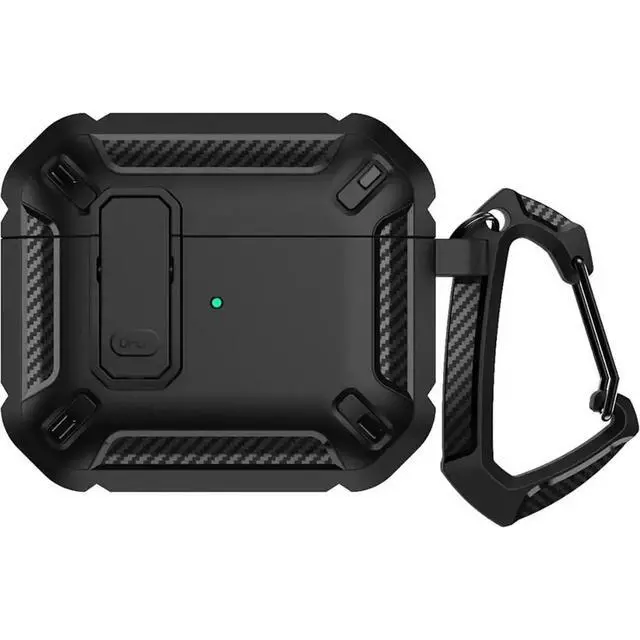Main image of Sahara - Raider Series Heavy-Duty Case for AirPods 4, Scorpion Black, (HP00177)