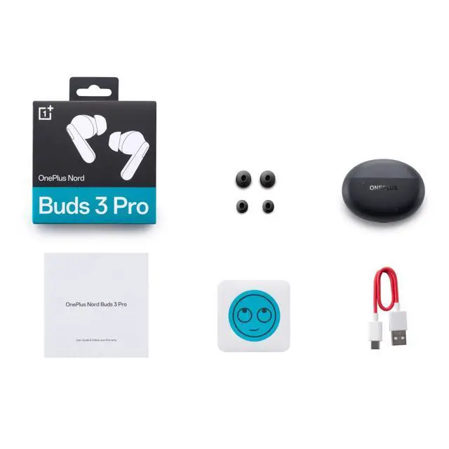 Alt view image 3 of 3 - OnePlus Nord Buds 3 Pro, Wireless Bluetooth Earbuds, Noise Canceling Earbuds, Deep Bass, Immersive Sound, Up to 44 Hour Playtime with Charging case, Starry Black