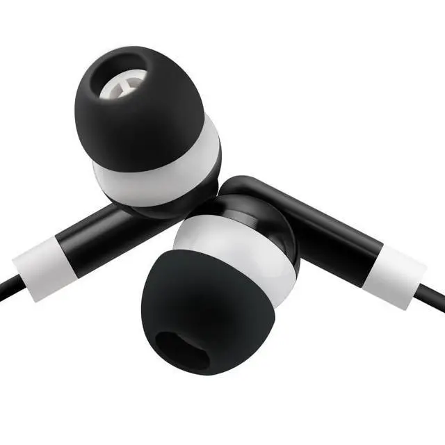 Alt view image 3 of 5 - Wjjitan Wholesale Bulk Earbuds Headphones 100 Pack Individually Bagged Earphones for Schools, Classroom, Students, Libraries, Hospitals, Museums