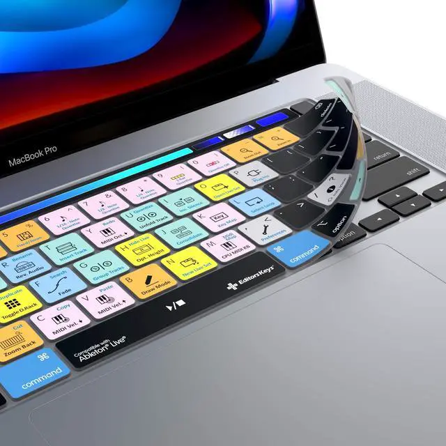 Alt view image 5 of 5 - Ableton Live Keyboard Cover for 13" & 16" MacBook Pro 2020+ ^^ Genuine Shortcut Cover by Editors Keys ^^ Will not fit Other MacBook Models