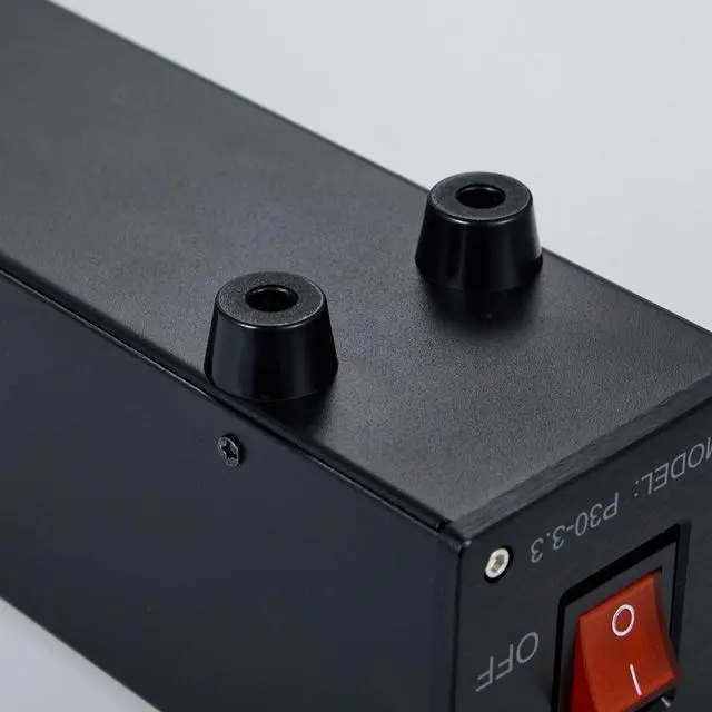 Alt view image 5 of 5 - AC Power Filter Power Conditioner with Display, 4 Ways Power Socket, Black