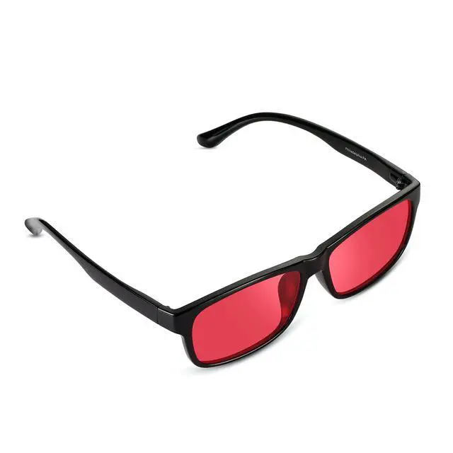 Alt view image 4 of 5 - Pilestone TP-037 Lens D Color Blind Glasses Adventurer Classic Frame for Red Blindness Indoor and Outdoor Use
