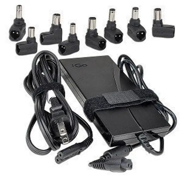 Alt view image 3 of 3 - iGo Green Laptop Travel Charger with Surge Protection + USB Charging Port