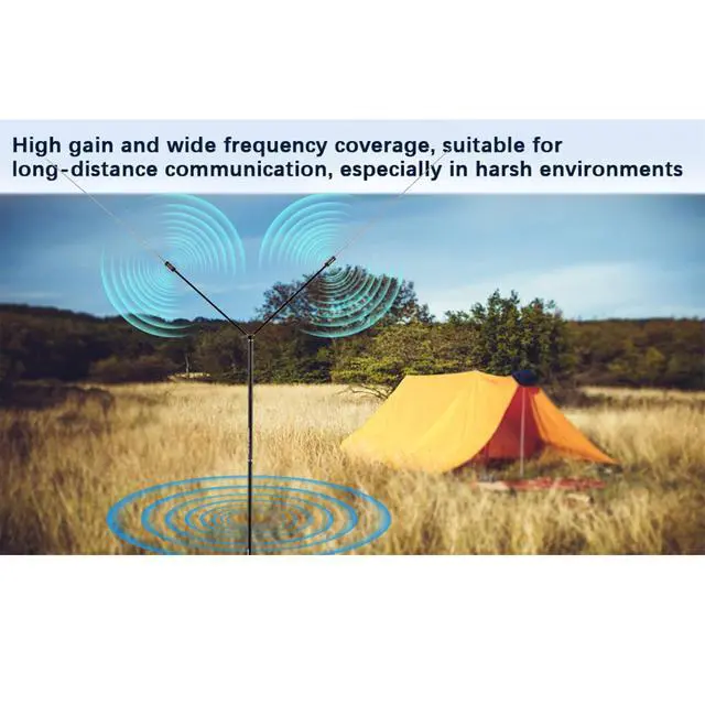 Alt view image 2 of 5 - JPC-7 Portable HF Antenna for Ham Radio 7MHz-50MHz, All Band Shortwave Vertical Antenna, 40m-6m 8 Bands, Suitable for On-Site/Emergency/Training/Outdoor Use, 4.1 Meter(13.5Ft) (M10)