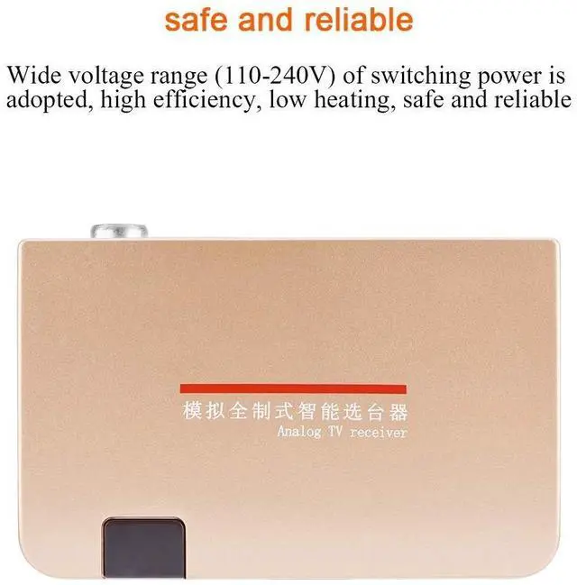 Alt view image 3 of 5 - RF to HDMI Converter Box 251 Channels with Auto Shut - Off, Wide Voltage 110-240V for HDTV/Projector, Stable Signal & Remote Control, Multimedia Teaching (US Plug)