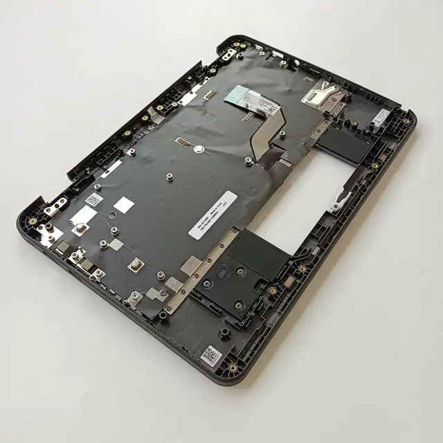 Alt view image 5 of 5 - Lyinsen Replacement for Lenovo Chromebook 500E Gen3 Laptop Upper Case Palmrest Keyboard Assembly Part 11.6" 5M11C88952 5M11C88953 5M11C88954 5M11C88955 5M11K67161 Top Cover Black(WLAN)