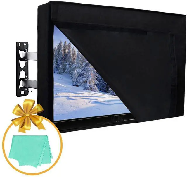 Main image of Easy-Going Outdoor TV Cover for 65 to 70 inch with Openable Front Flap for Watching TV, Convenient Use without Remove, Durable TV Cover with Free Cleaning Cloth