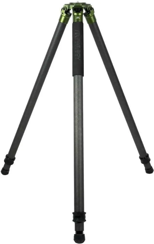 Main image of Fatboy Tripods Traverse 2 Section Tripod - Carbon Fiber and Aluminum Tripod with Durable Frame, Lightweight, Stable, Bubble Level, Adjustable Legs, and Hands-Free Operation for Hunting, Shooting
