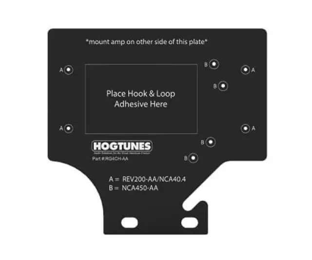 Alt view image 2 of 2 - Hogtunes REV 450 RGU KIT-AA with 200 Watts RMS 4 Channel Amplifier, 5"x7" Front & 5.25" Rear Speakers (4 Pack), Fits 1998-2013 Harley-Davidson Road Glide Models