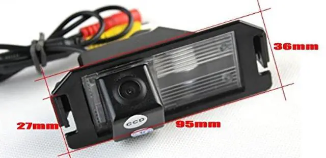 Alt view image 4 of 5 - for Hyundai Veloster 2011~2015 Car Rear View Camera Back Up Reverse Parking Camera / Plug Directly